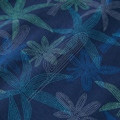 Kinder-T-Shirt Marineblau 128