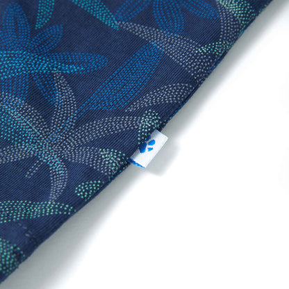 Kinder-T-Shirt Marineblau 128