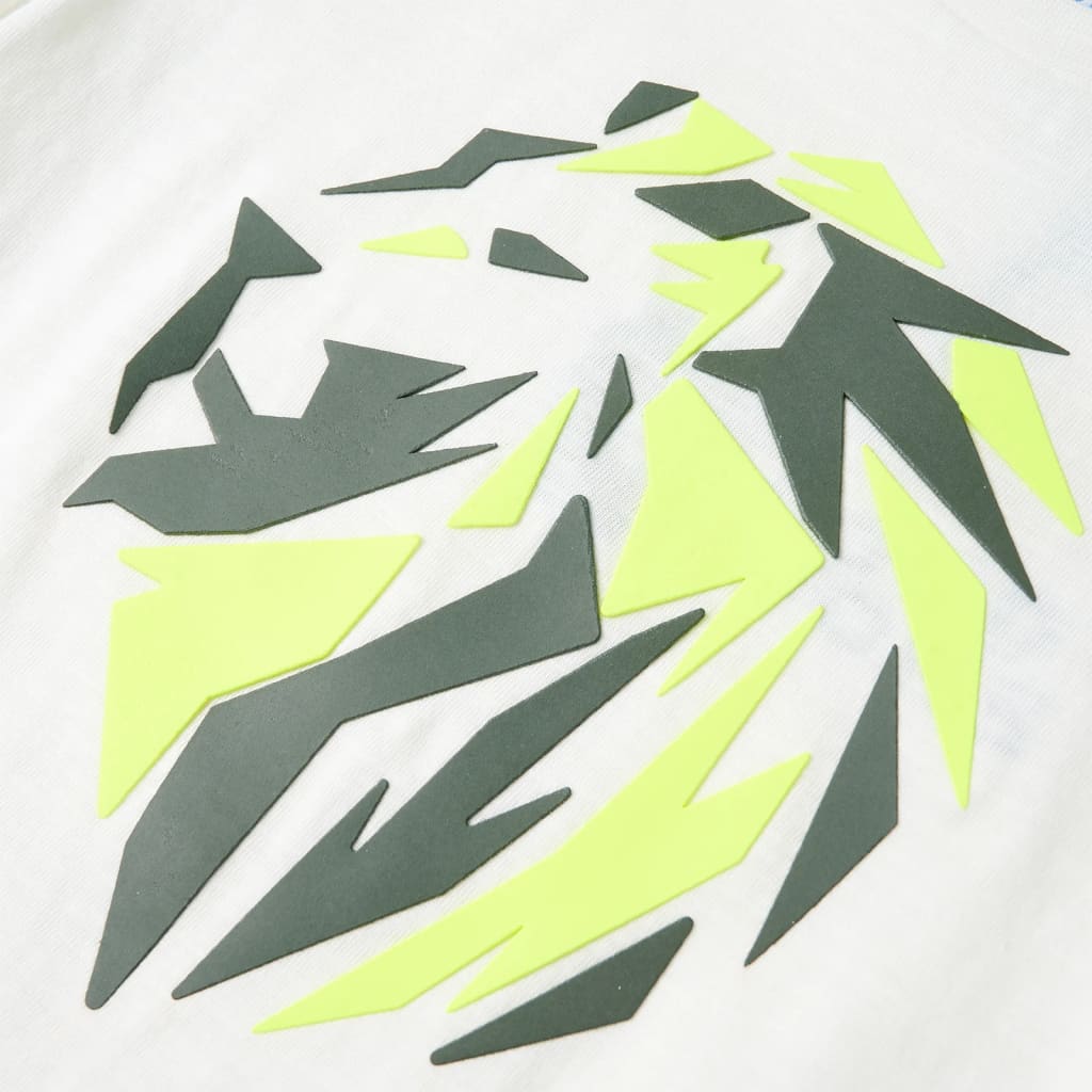 Kinder-T-Shirt Ecru 116