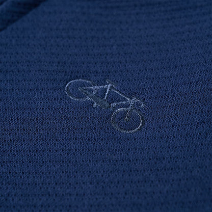 Kinder-Sweatshirt mit Reißverschluss Marineblau 104