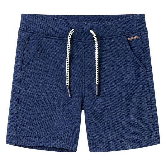 Kindershorts mit Kordelzug Dunkelblau 92