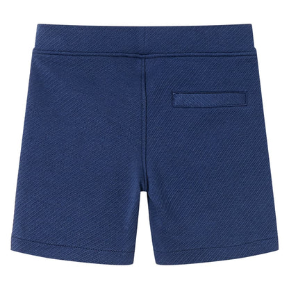 Kindershorts mit Kordelzug Dunkelblau 92