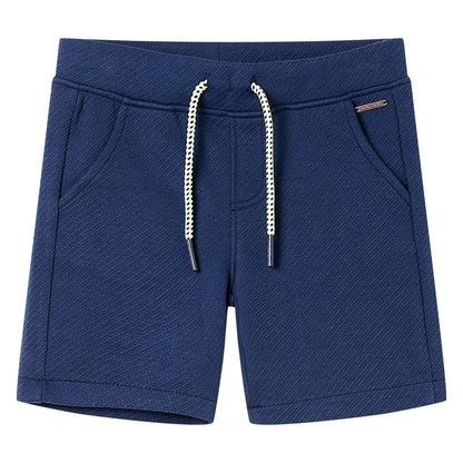 Kindershorts mit Kordelzug Dunkelblau 116