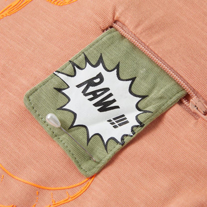 Kinder-Kurzarmshirt Hellorange 92