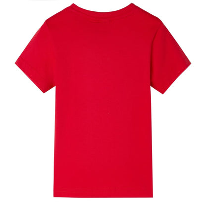 Kinder-T-Shirt Rot 92