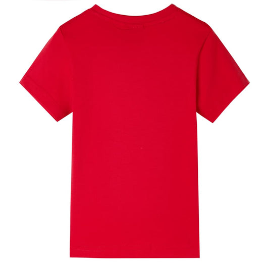 Kinder-T-Shirt Rot 128