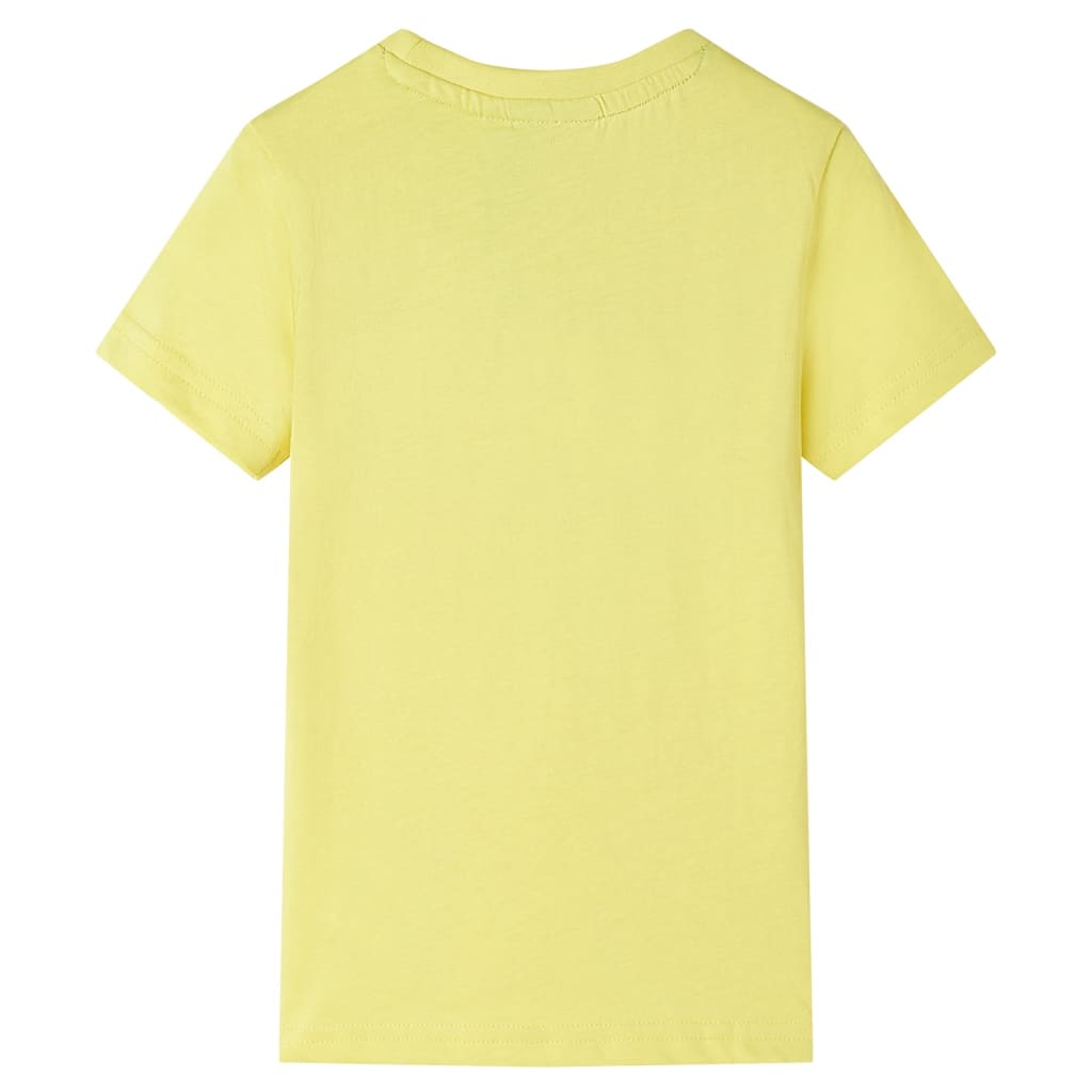 Kinder-T-Shirt Gelb 104