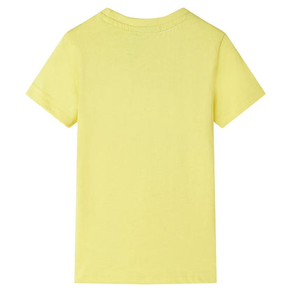Kinder-T-Shirt Gelb 104