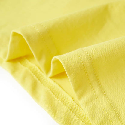 Kinder-T-Shirt Gelb 128