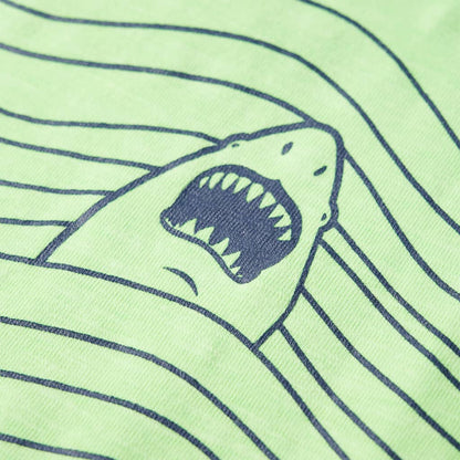 Kinder-T-Shirt Neongrün 104