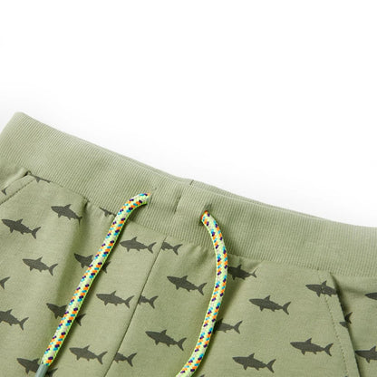 Kindershorts mit Kordelzug Helles Khaki 92