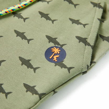 Kindershorts mit Kordelzug Helles Khaki 92