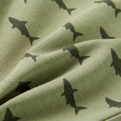Kindershorts mit Kordelzug Helles Khaki 140