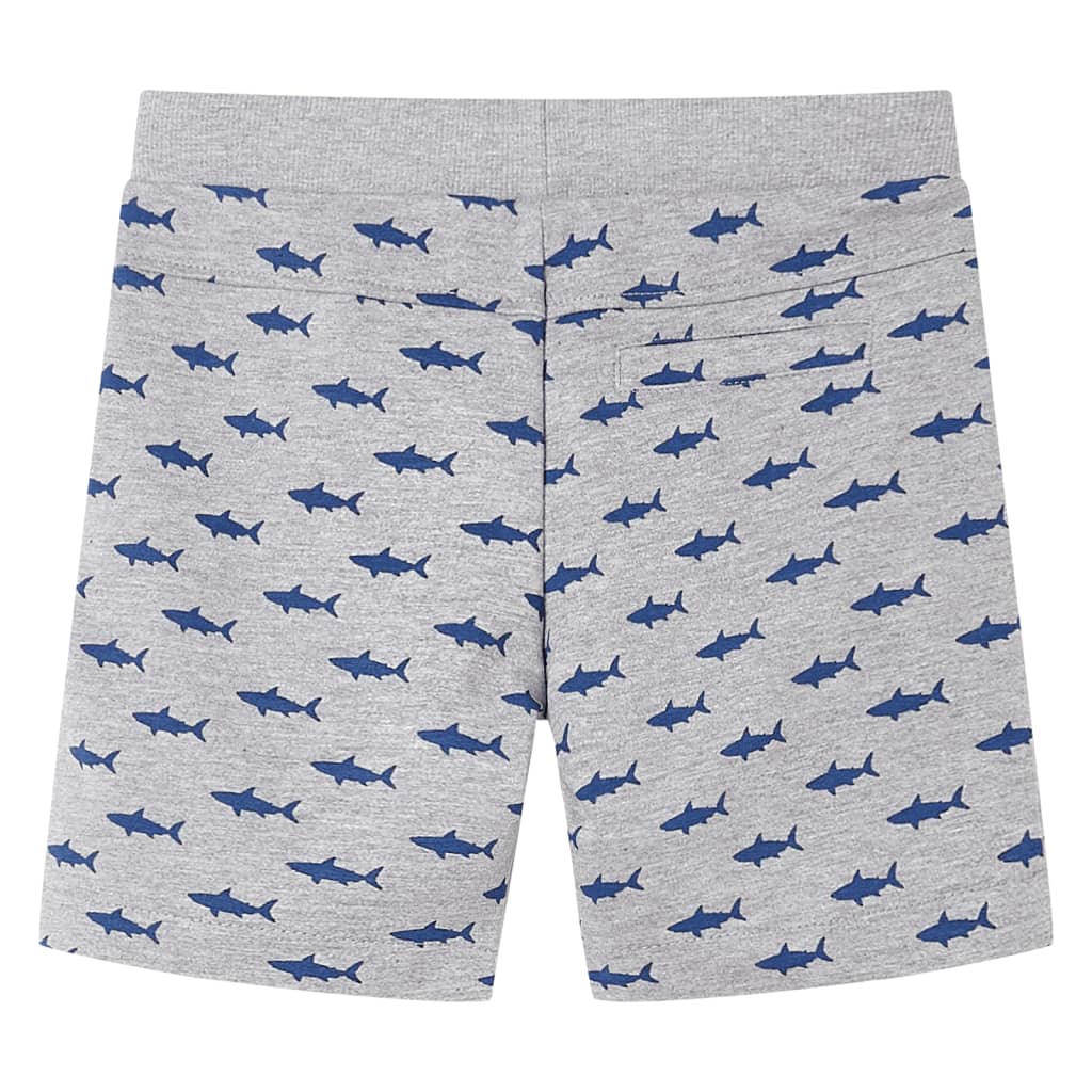 Kindershorts mit Kordelzug Hellkhaki Melange 92