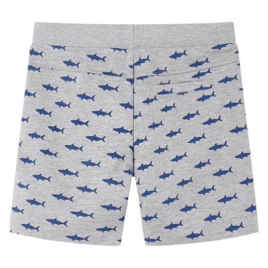 Kindershorts mit Kordelzug Hellkhaki Melange 92