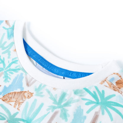 Kinder-T-Shirt Ecru 140