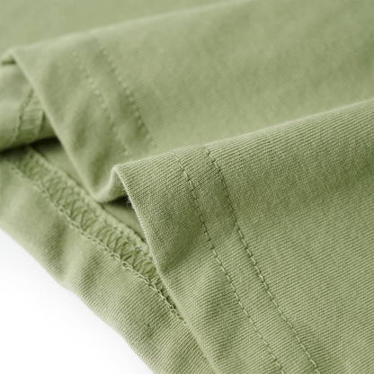 Kinder-T-Shirt Helles Khaki 140