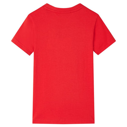 Kinder-T-Shirt Rot 140