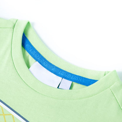 Kinder-T-Shirt Limette 104