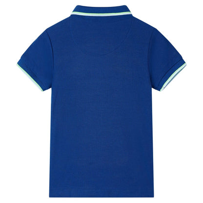 Kinder-Poloshirt Dunkelblau 92