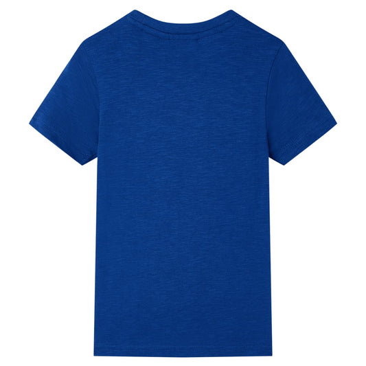 Kinder-T-Shirt Dunkelblau 92