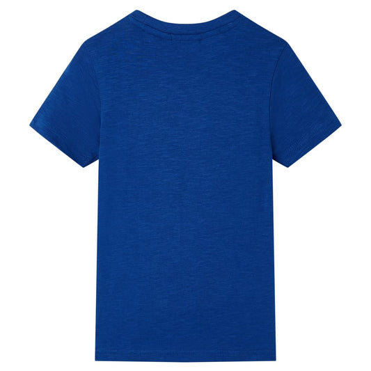 Kinder-T-Shirt Dunkelblau 140