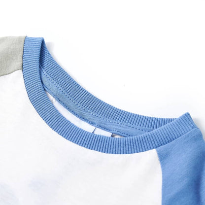 Kinder-T-Shirt Ecru 104