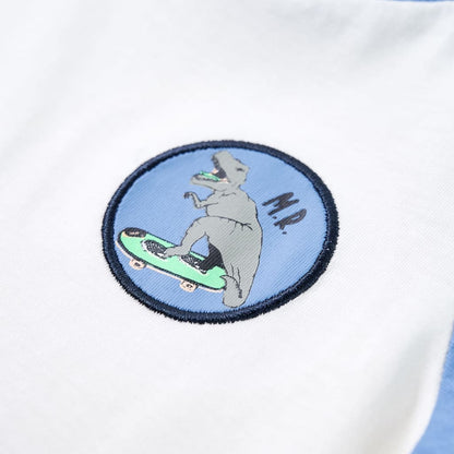 Kinder-T-Shirt Ecru 140