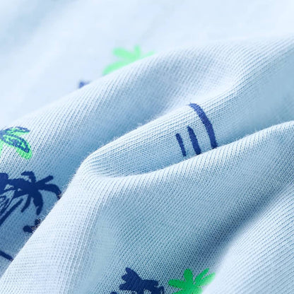 Kinder-T-Shirt Hellblau 92