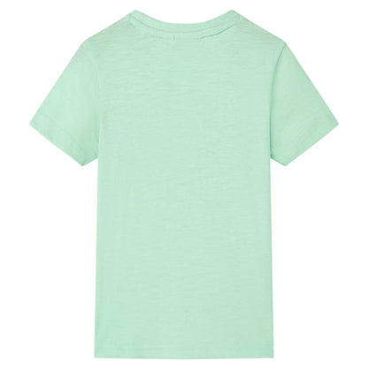 Kinder-T-Shirt Hellgrün 92