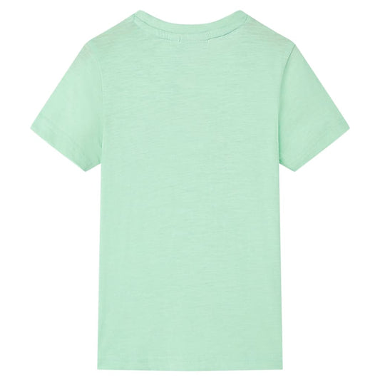 Kinder-T-Shirt Hellgrün 92