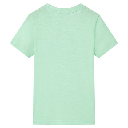 Kinder-T-Shirt Hellgrün 104