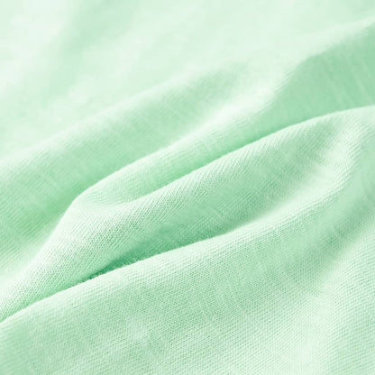 Kinder-T-Shirt Hellgrün 116