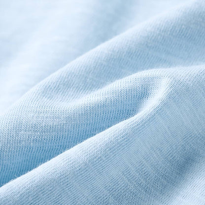 Kinder-T-Shirt Hellblau 140