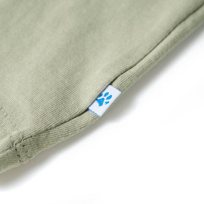 Kinder-T-Shirt Helles Khaki 92