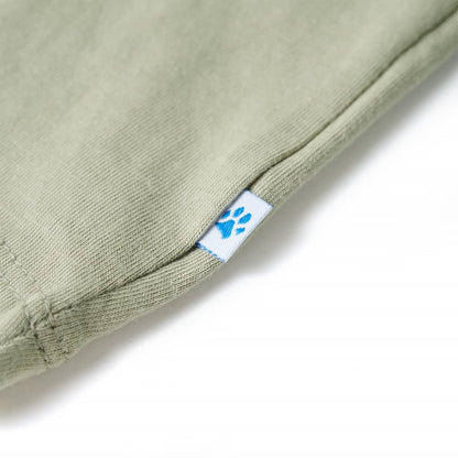 Kinder-T-Shirt Helles Khaki 140