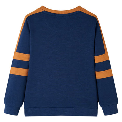 Kinder-Sweatshirt Indigoblau 92