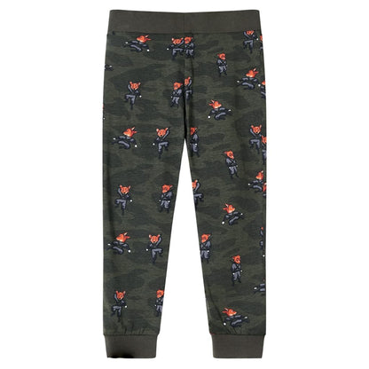 Kinderpyjama mit Langen Ärmeln Khaki 116