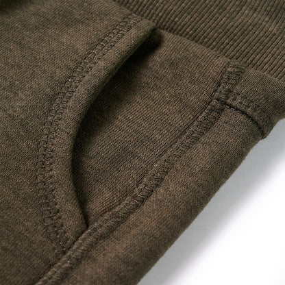 Kinder-Trainingshose Khaki Melange 104