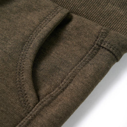 Kinder-Trainingshose Khaki Melange 116