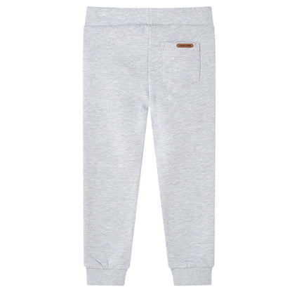 Kinder-Trainingshose Grau Melange 116
