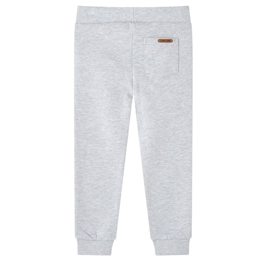 Kinder-Trainingshose Grau Melange 116