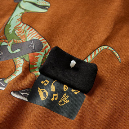 Kinder-Langarmshirt Cognac 92