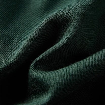 Kinder-Langarmshirt Dunkelgrün 104