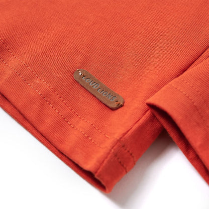 Kinder-Langarmshirt Orange 140