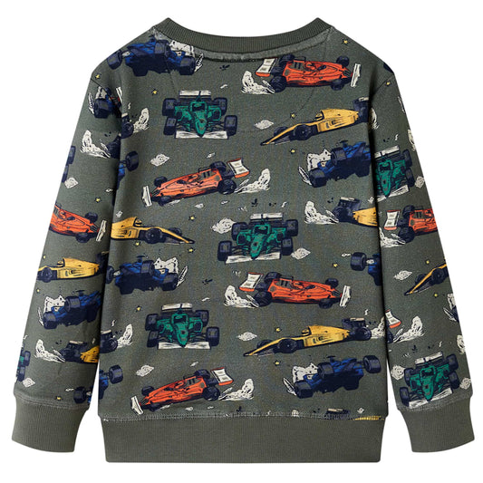 Kinder-Sweatshirt Khaki 116