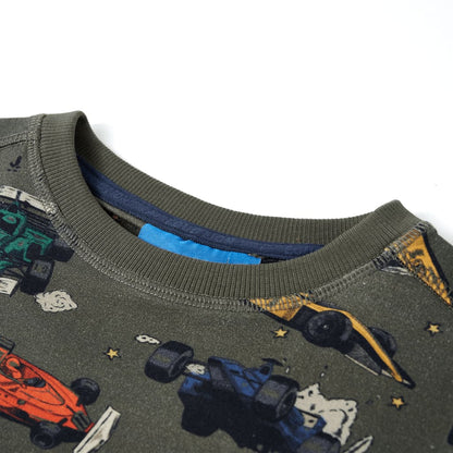 Kinder-Sweatshirt Khaki 128