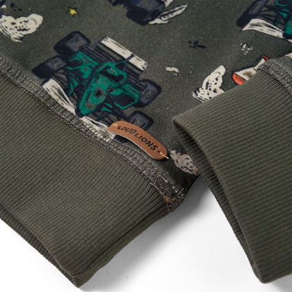 Kinder-Sweatshirt Khaki 140