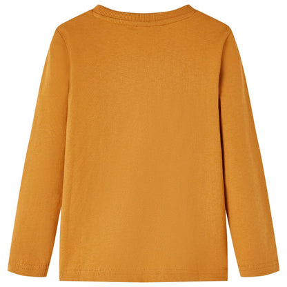 Kinder-Langarmshirt Dunkelocker 128