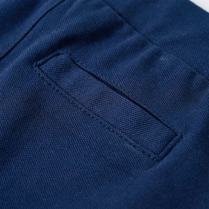 Kinderhose mit Kordelzug Marineblau 92
